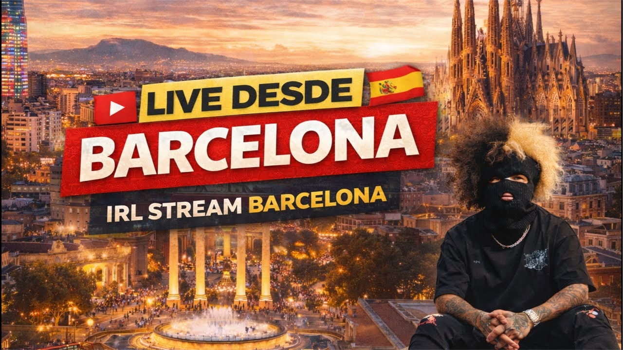 [LIVE] IRL STREAM IN BARCELONA 🇪🇸/ AO VIVO EM BARCELONA 🇪🇸 BARCELONA #barcelona #españa #travel