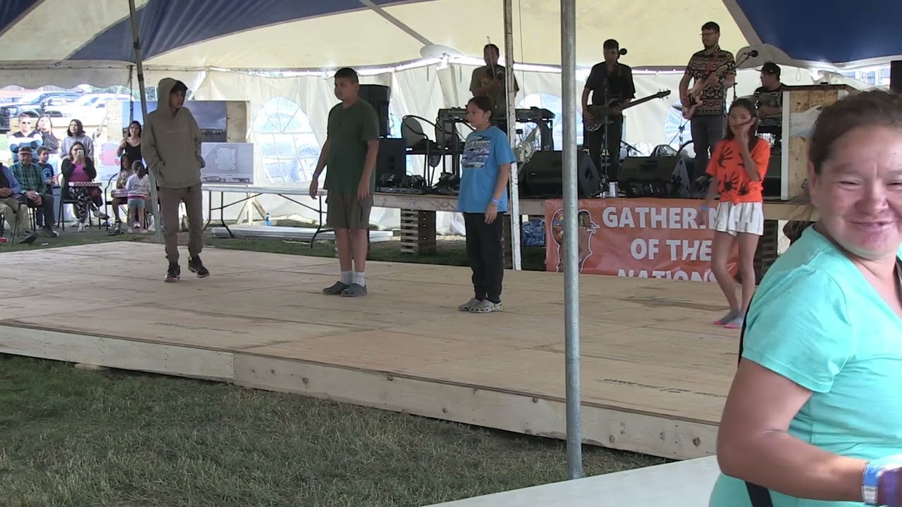 Jigging Contest at Gathering of the Nations 2024