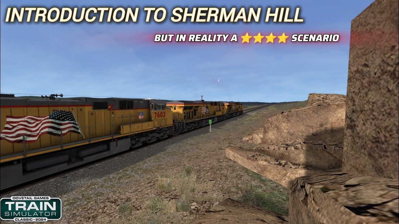 Train Simulator Classic | Sherman Hill [Scenario 1] | Gameplay