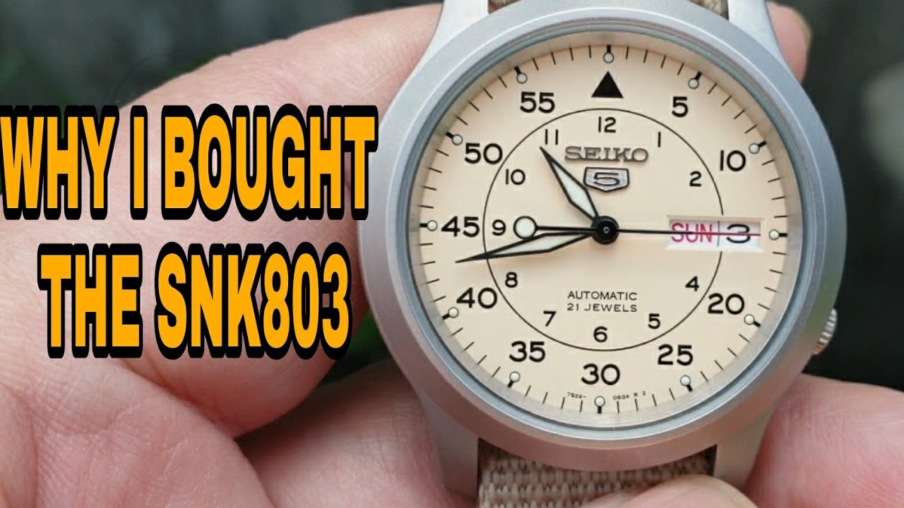 Why I Bought The Seiko 5 SNK803K2 #snk803