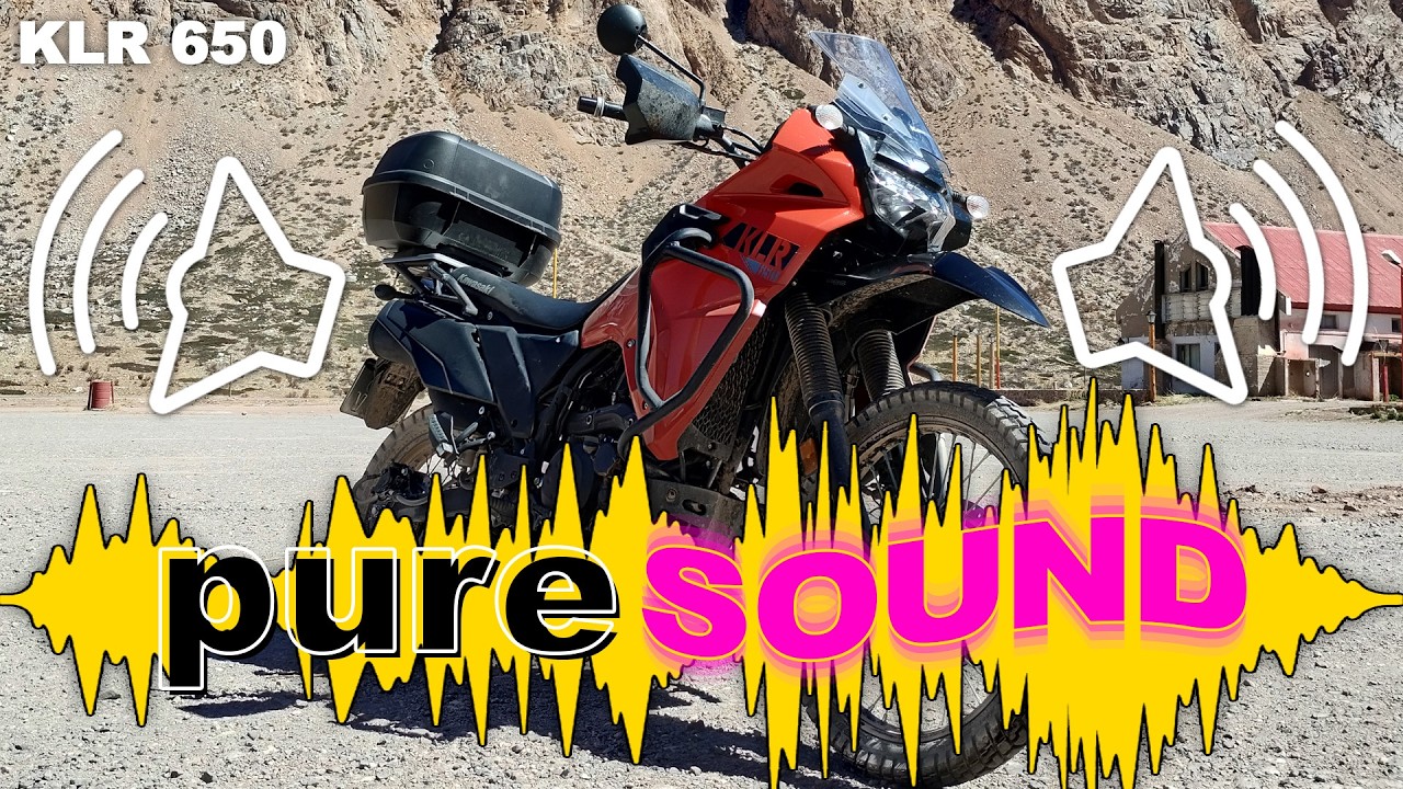 Kawasaki KLR 650 (gen 3): Así SUENA el 650 de KLR 🔊🔥 | PURE SOUND