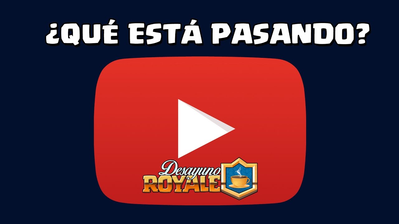 ¿POR QUÉ DICEN QUE YOUTUBE ESTÁ ROTO? | Desayuno Royale | Clash Royale con TheAlvaro845 | Español