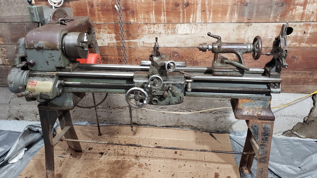 Logan Lathe Cleanup Tune Up and Refurbish!