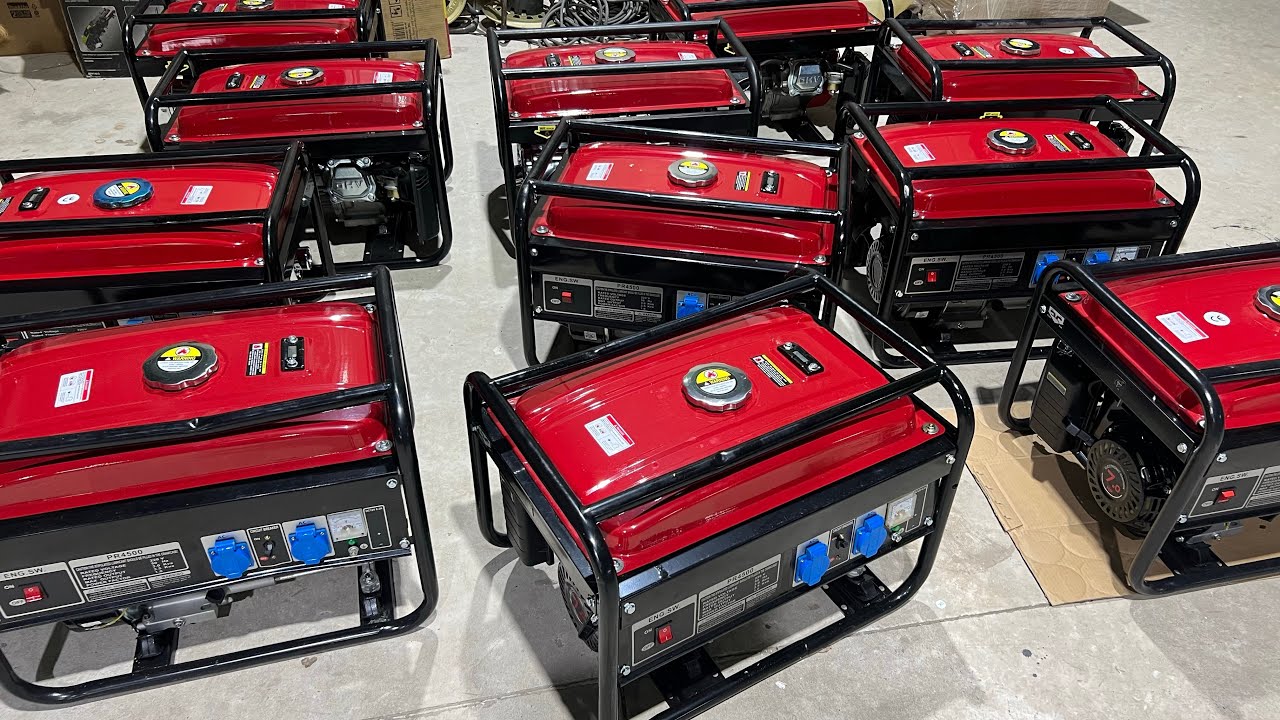 Máy phát điện xăng 3KW sữ dụng đầy đủ các thiết bị điện gia đình mà giá quá rẽ