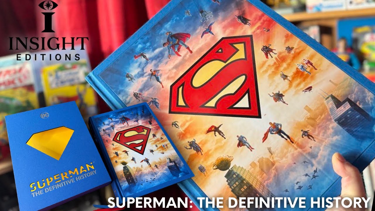 Superman: The Definitive History Review #InsightEditions