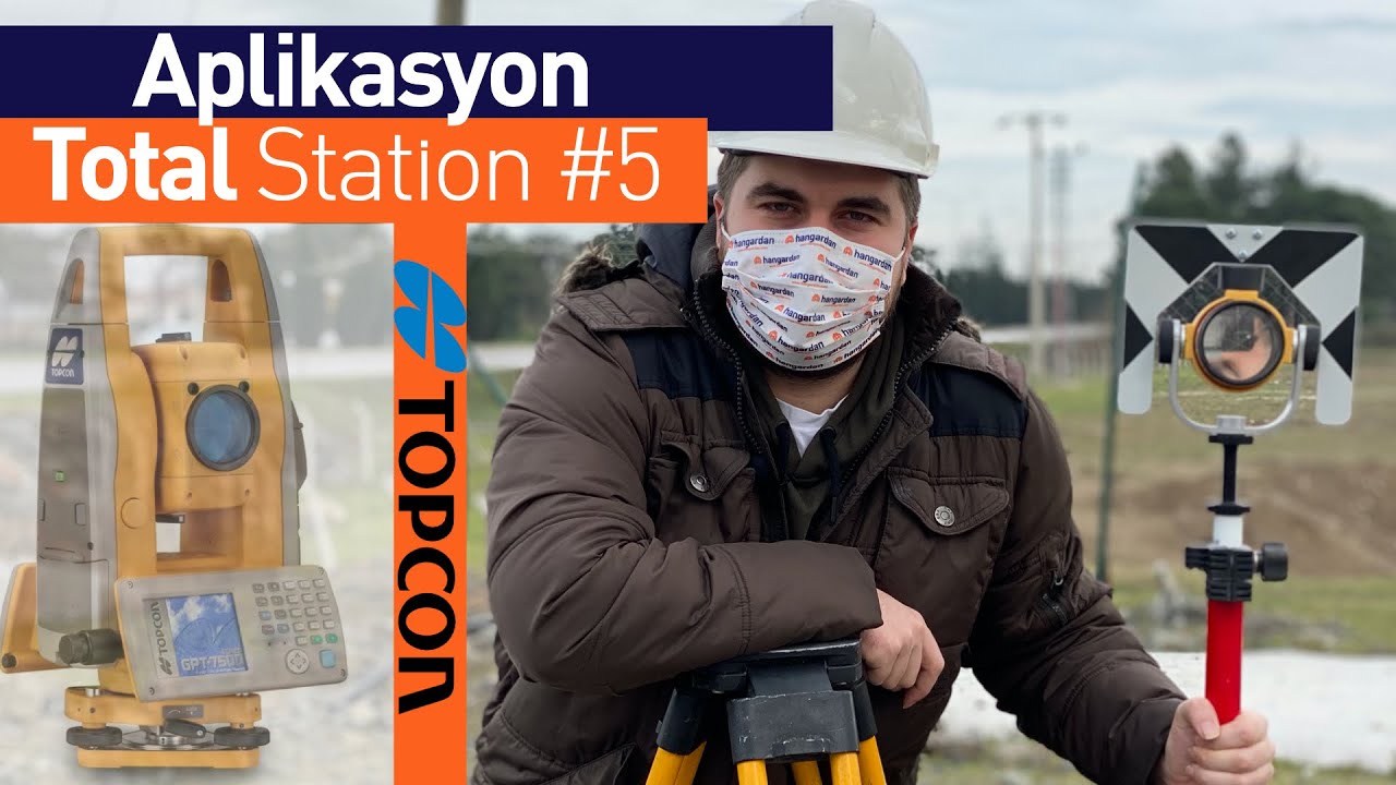 Total Station ile Aplikasyon / Aplikasyon Nasıl Yapılır? / Bölüm #5 /  İnşaat Videoları