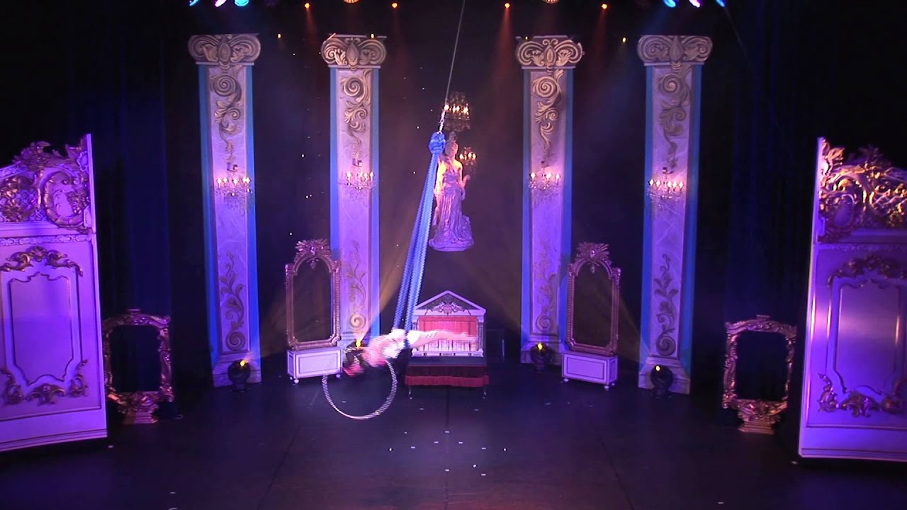 Yulia Raskina  Aerial Hula Hoops