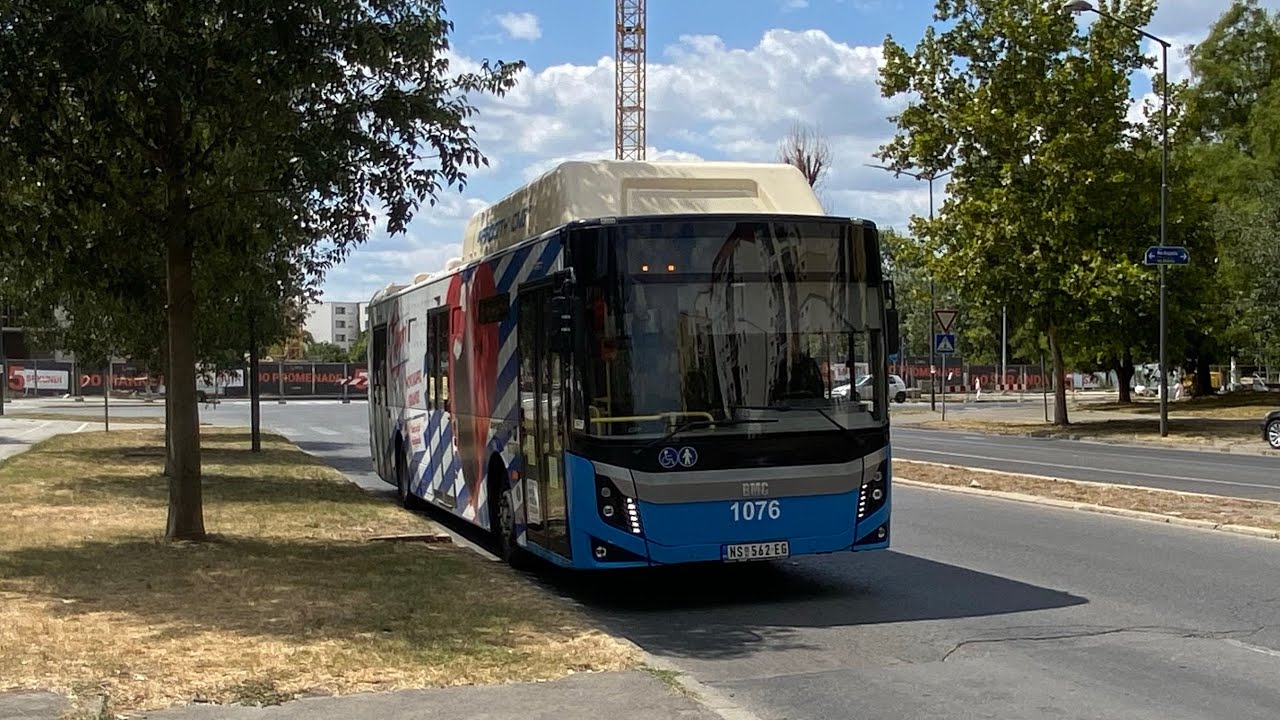 Linija 4 Ž.Stanica-Liman IV | BMC Procity 12 CNG 