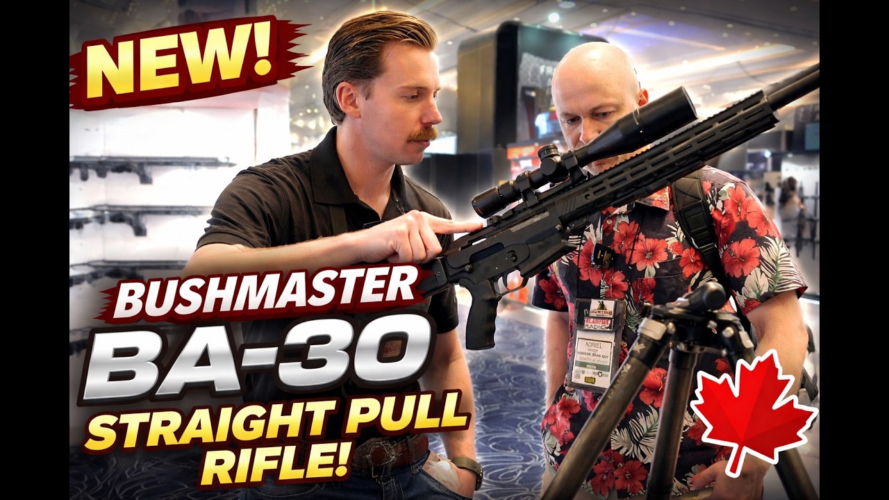 Винтовка Bushmaster BA-30 с прямой затворной группой