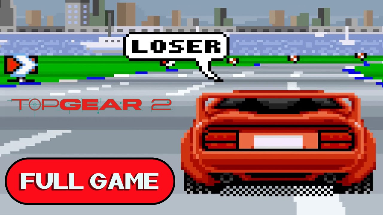 Top Gear 2 SNES FULL GAME Longplay Gameplay Walkthrough Playthrough VGL