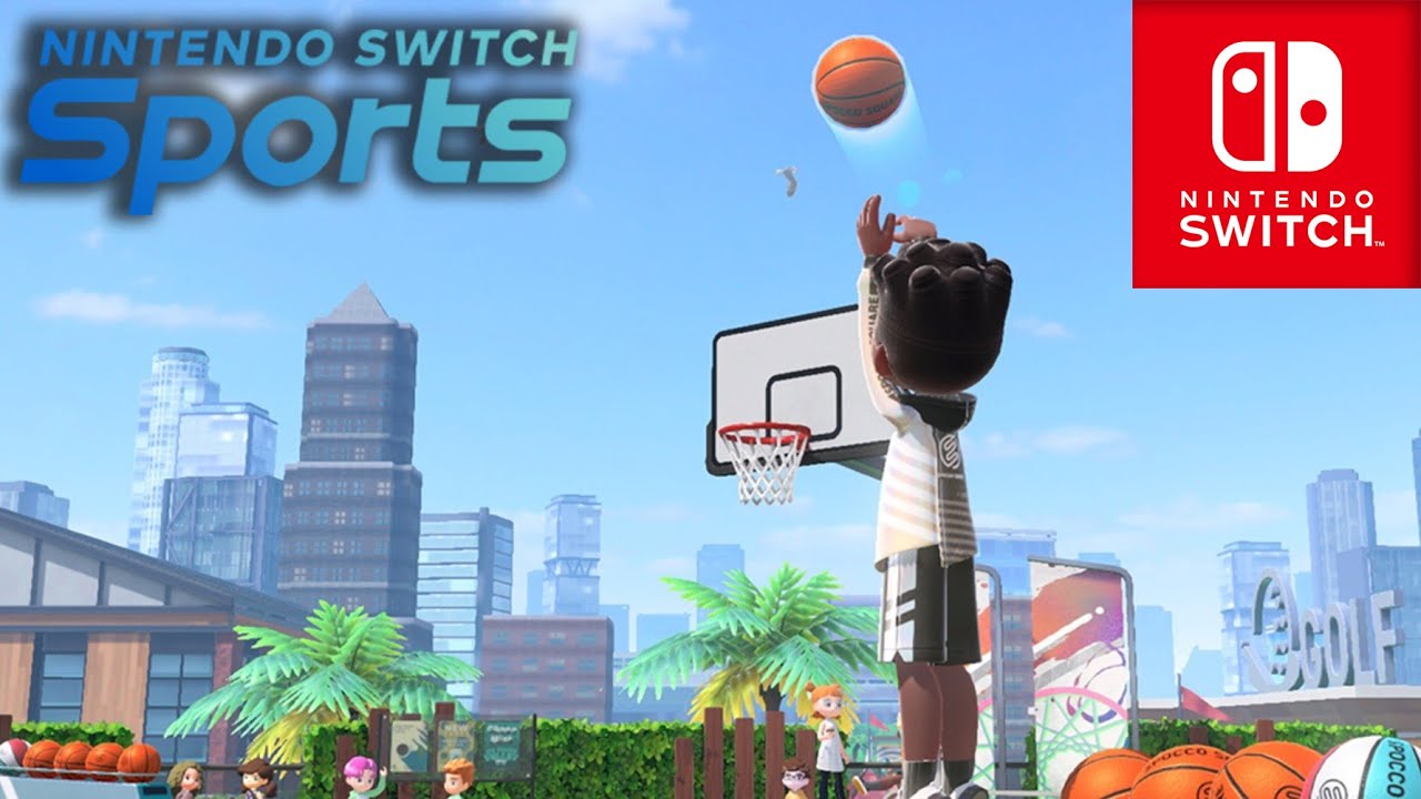 Switch Sports Basketball Gameplay