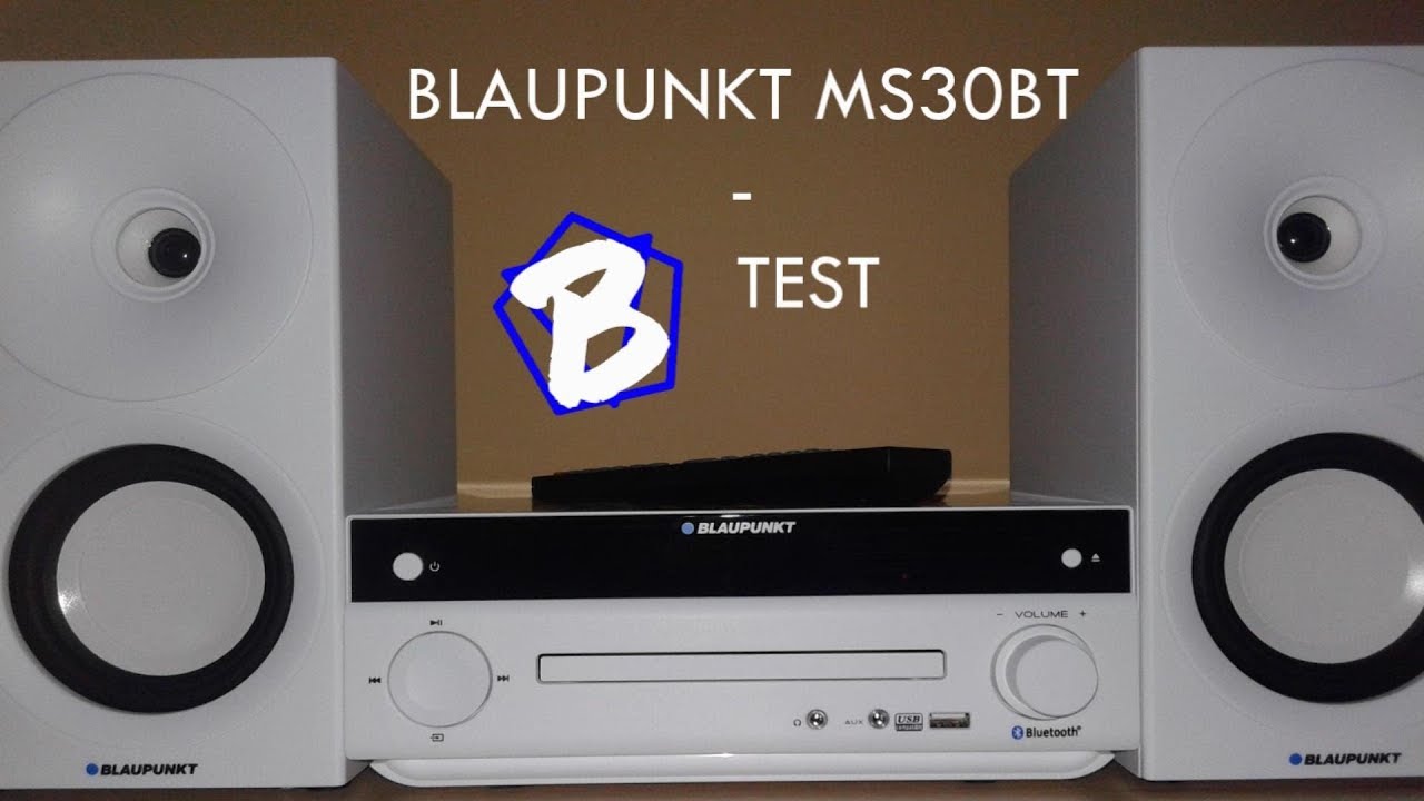 BLAUPUNKT MS30BT - TEST