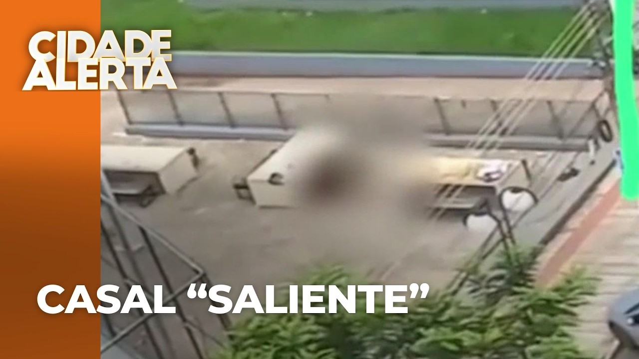 Casal é flagrado tendo momentos íntimos em mesa do bosque em Londrina