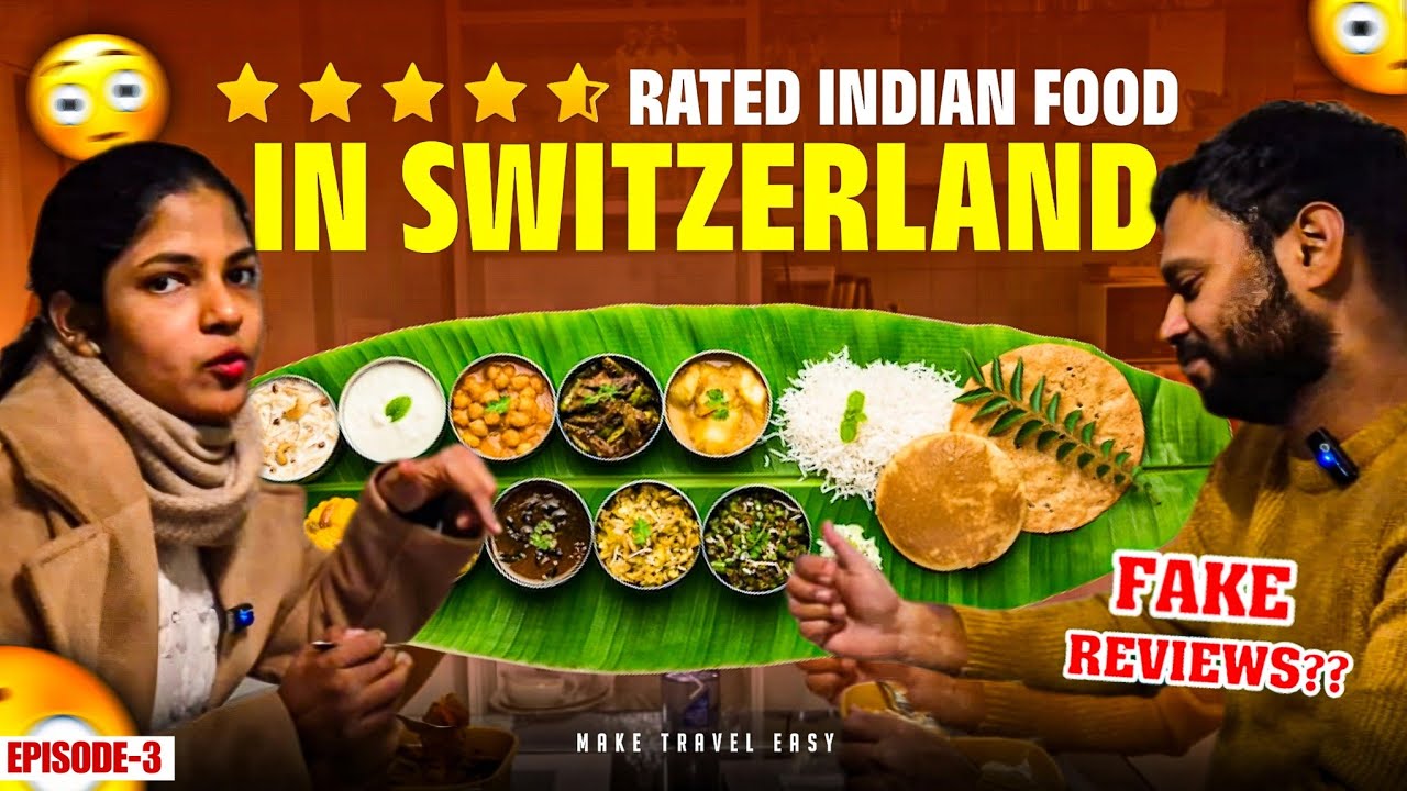 🇨🇭😍Switzerland 4.9⭐️ Rated Indian Restaurant | Good or Bad?🫣😱 | Food review #maketraveleasy #tamil