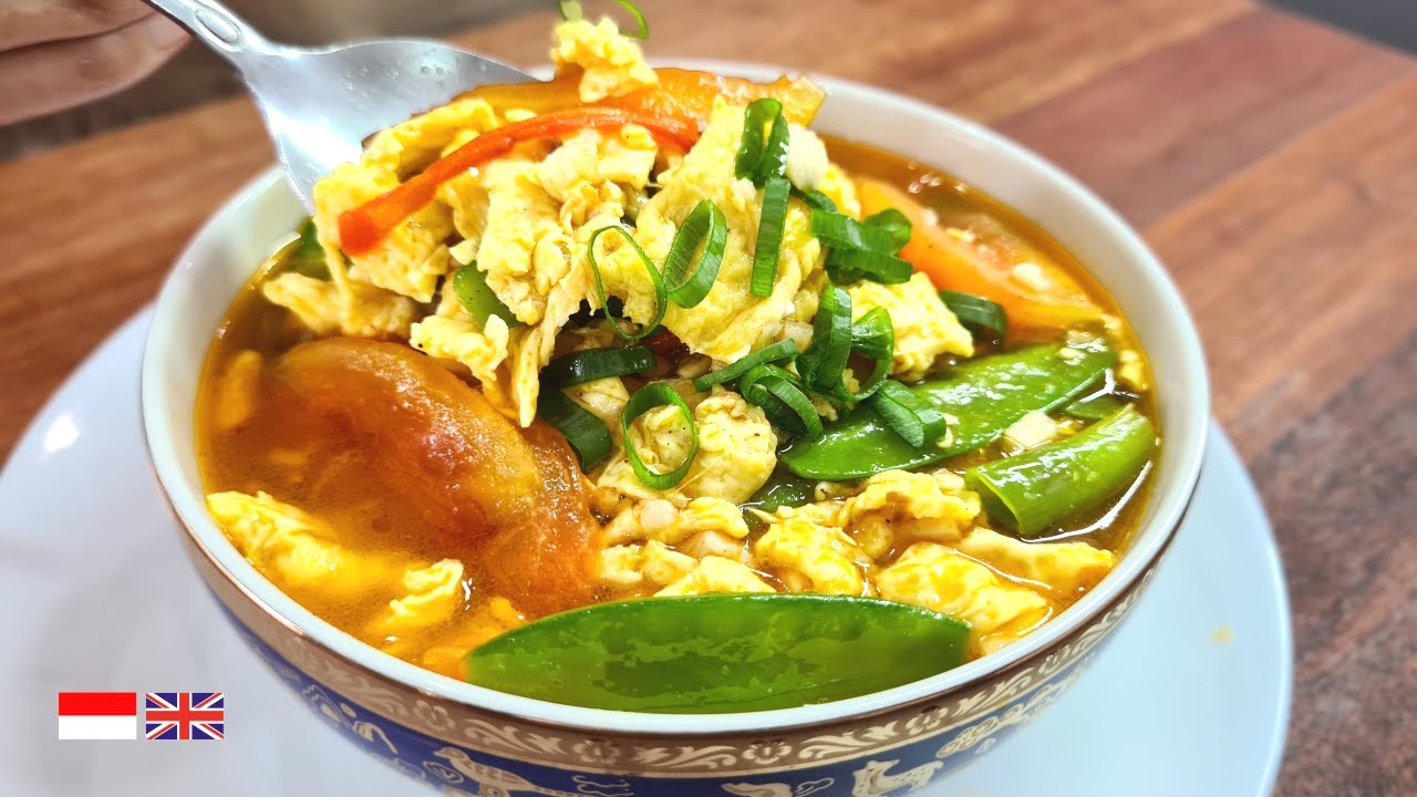 SUP TOMAT TELUR sehat enak praktis