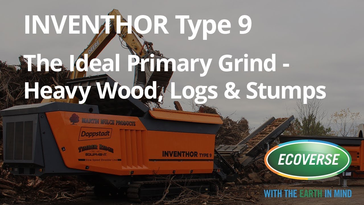INVENTHOR Type 9 - Heavy Wood Shredding