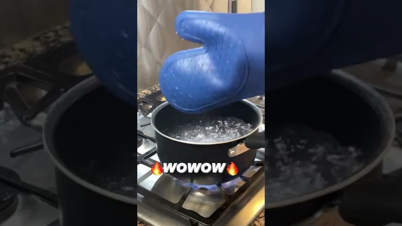 Is it okay put my hand in boiling water? 🤔 The answer is YES!