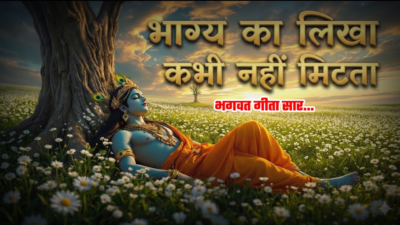 श्रीकृष्ण की प्रेरणादायक वाणी | जीवन बदलने वाली गीता की सीख | Best Krishna Motivation