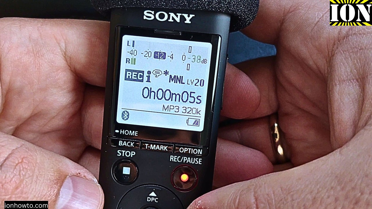 Распаковка и тестирование SONY PCM-A10