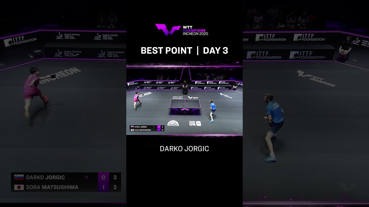 A colossal exchange of blows 💥 #WTTIncheon #TableTennis