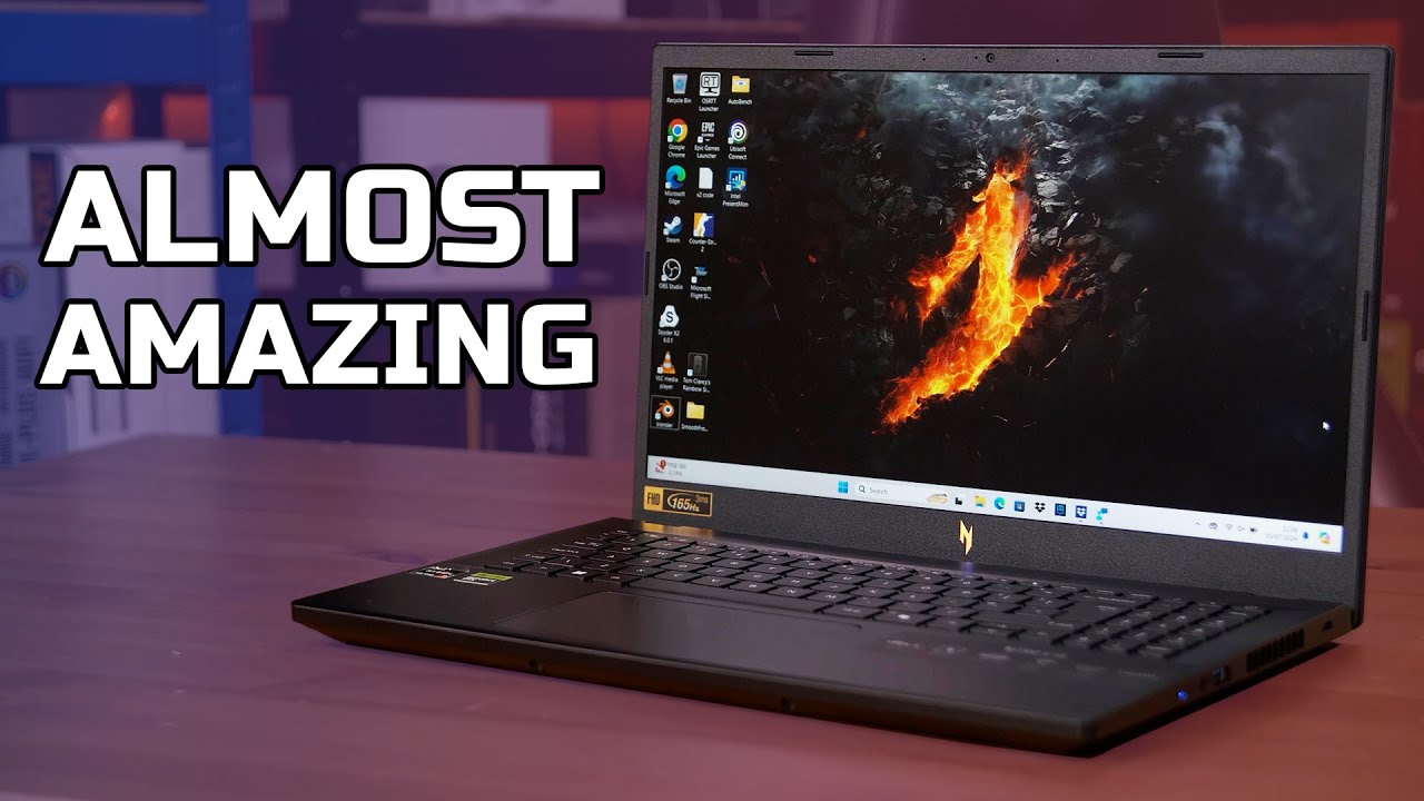 Обзор Acer Nitro V15 RTX 4060 — Мало мощности!