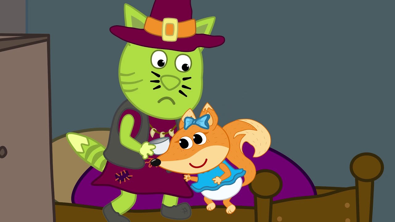 Fox Family and Friends cartoon for kids #737