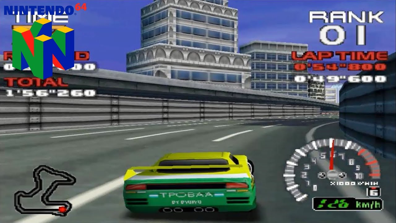 Ridge Racer 64 (Nintendo 64 Gameplay)