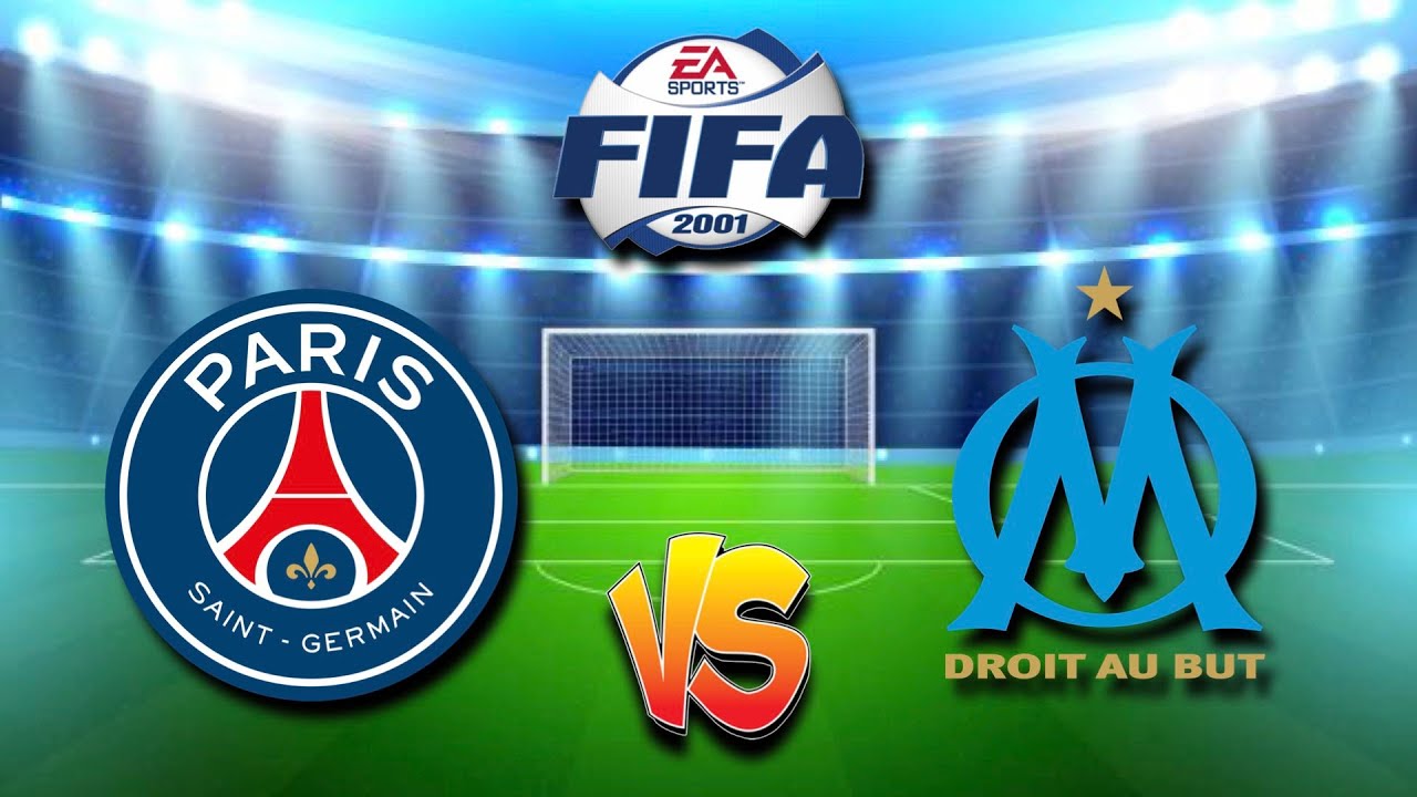 Paris Saint-Germain vs Olympique de Marseille | FIFA 2001 Major League Soccer | Sony Playstation HD