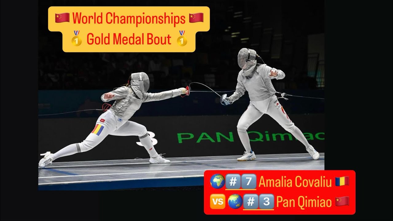 Cadet Worlds 2025 CWS - GOLD - Amalia Covaliu ROU v Pan Qimiao CHN