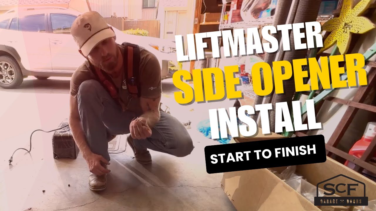 Start to Finish: How to Install a Liftmaster 98022 Side Mount Opener