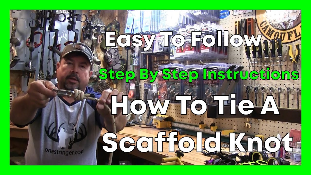 How To Tie A Scaffold Knot