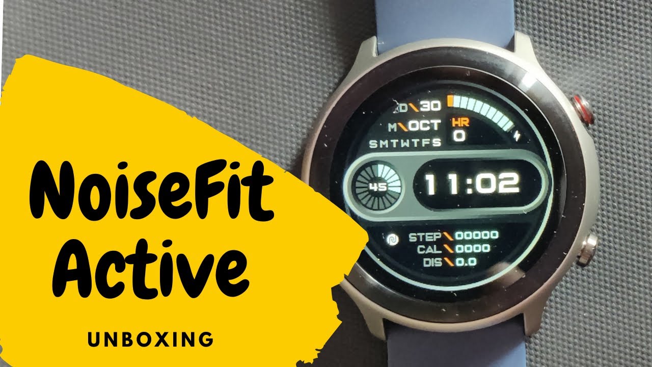 Unboxing of NoiseFit Active fitness tracker #NoiseFitActive