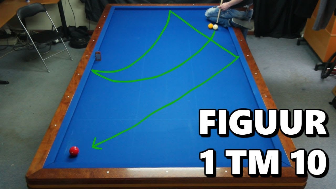 ROAD TO EREKLASSE ARTISTIEK - FIGUUR 1 TM 10 | Billiard Trickshots