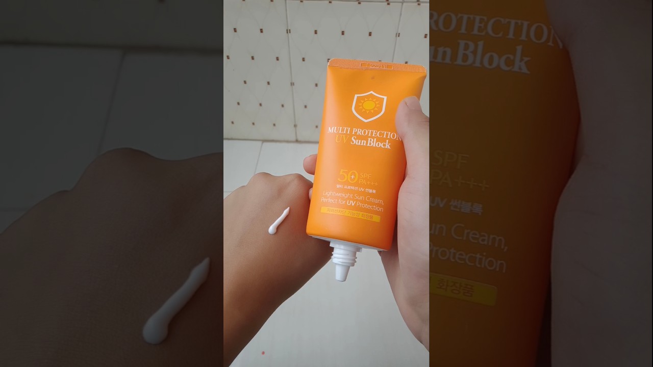 3w clinic multivitamin sun block spf 50++ sunscreen