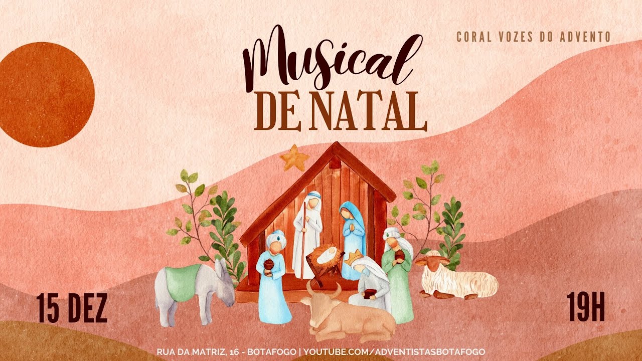 MUSICAL DE NATAL 2024 | Coral Vozes do Advento | Domingo - 15/12/2024
