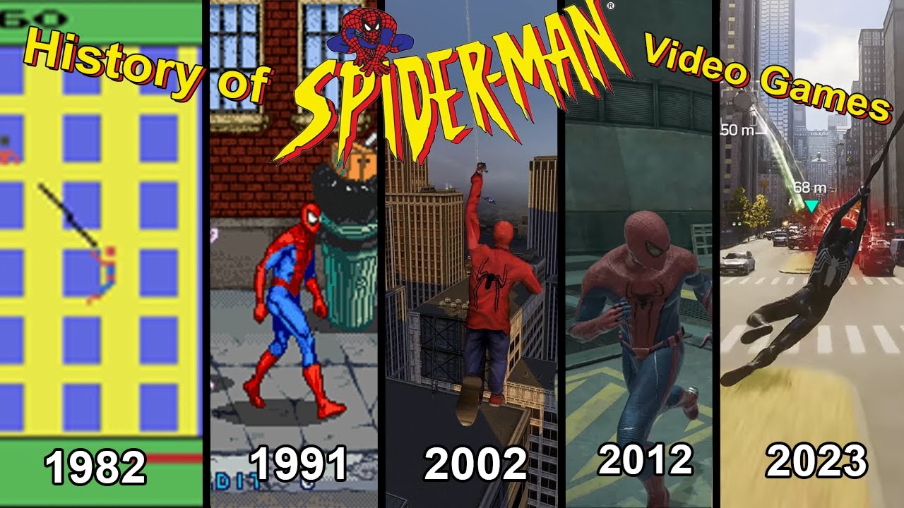 Complete History Of Spider-Man In Video Games