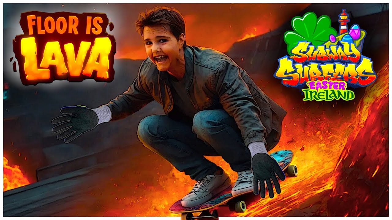 SUBWAY SURFERS #86 - O Chão é LAVA!