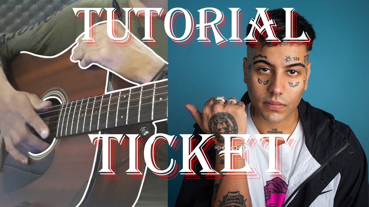 DUKI - Ticket || Tutorial guitarra (Bien explicado)