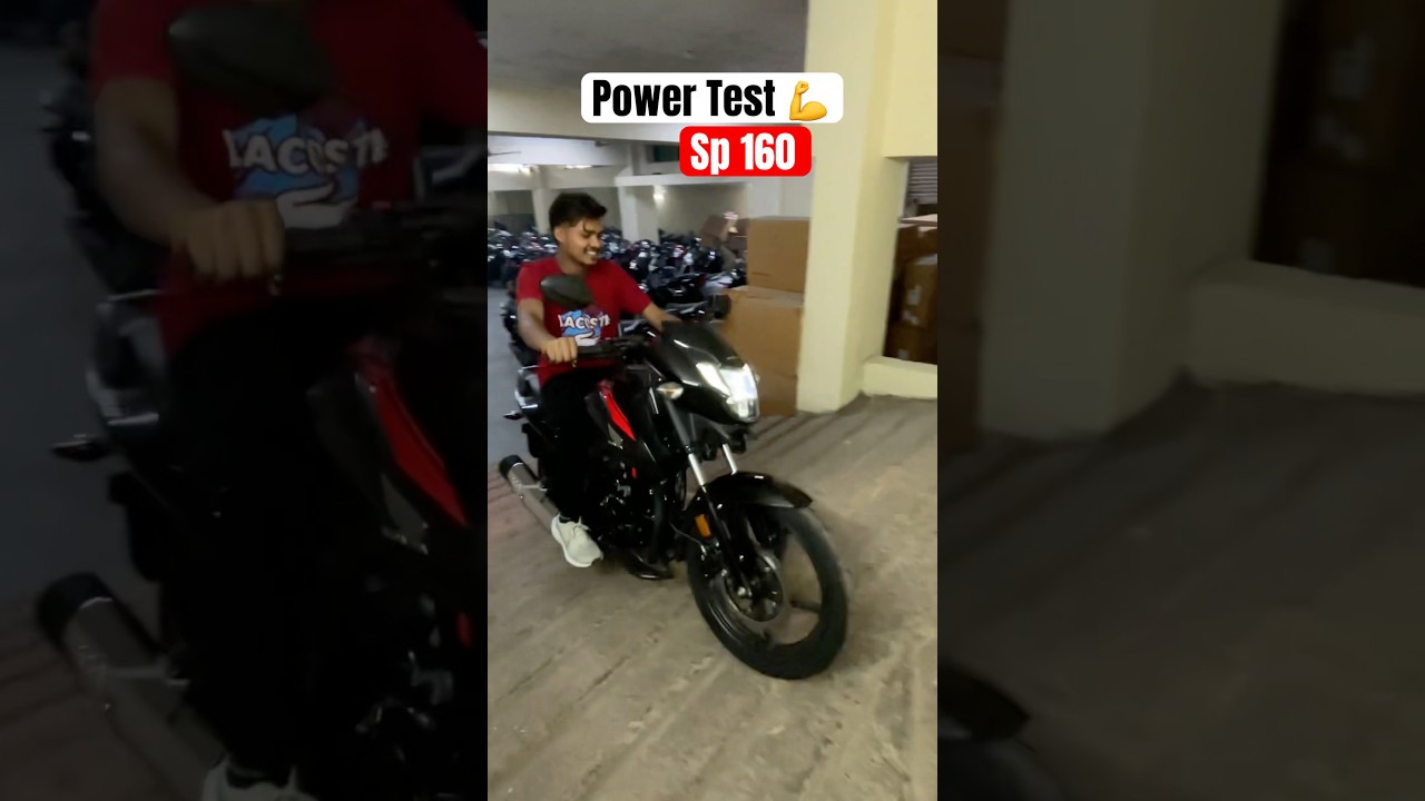 Honda Sp 160 | Power Test #honda #hondasp160 #sp160