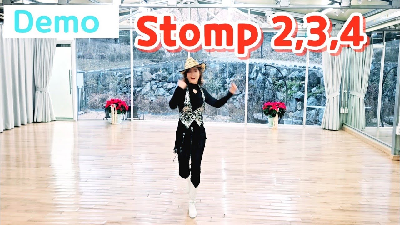 Stomp 2,3,4 - Line Dance #Improver Level #Rob Fowler #인기작품 