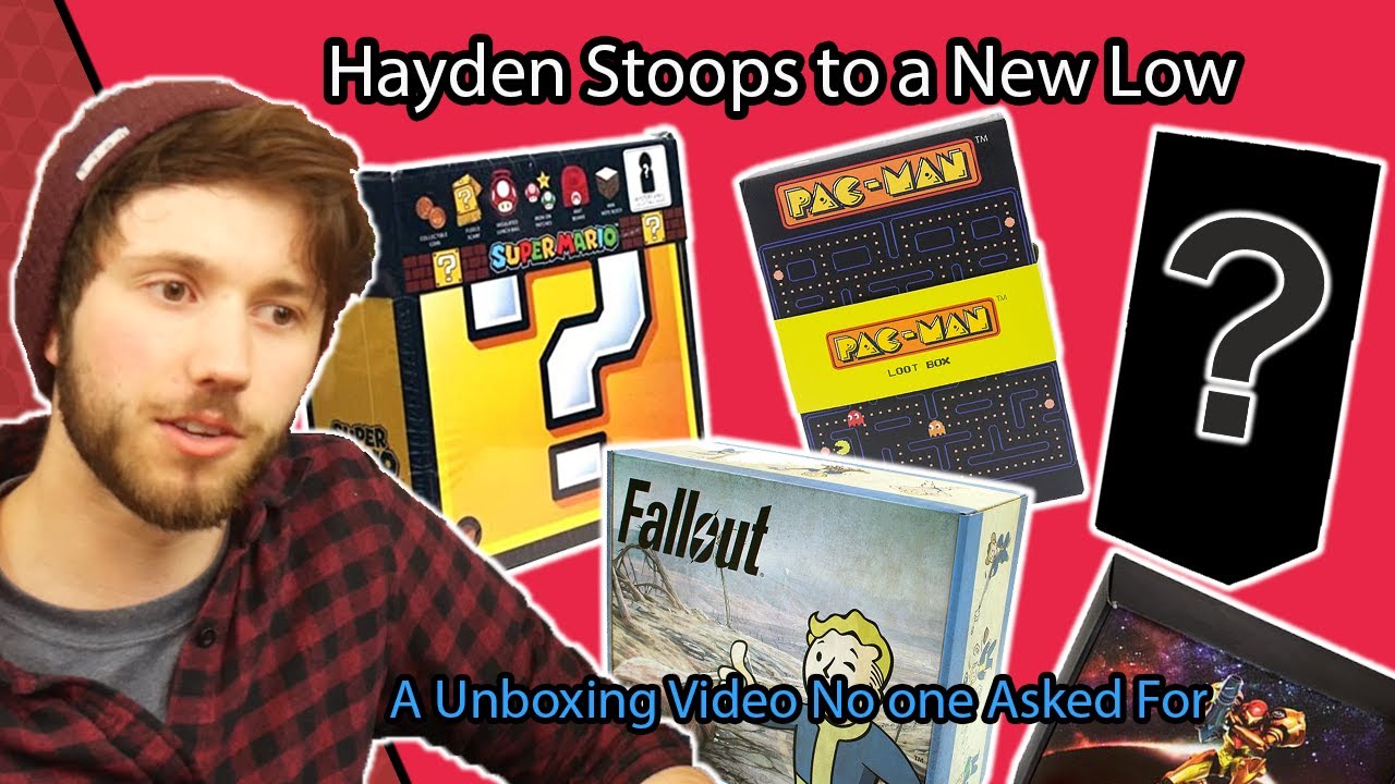Unboxing Video Game Loot Crates - Crispy Boy