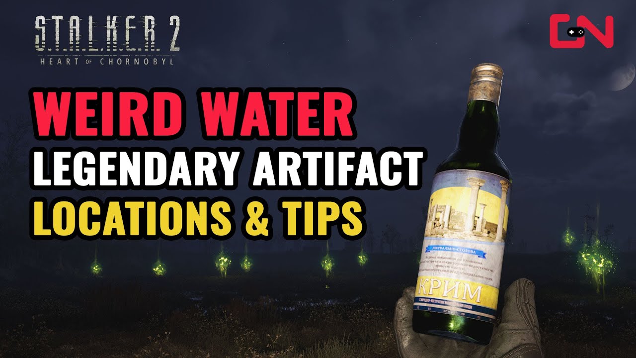 Stalker 2 Weird Water Legendary Artifact Locations & Tips - Wandering Lights Anomaly