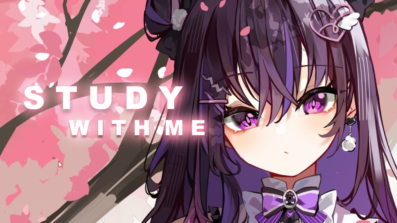 【study with me】 spring semester 🌸 part 2 【#VSPOEN #NarinMikure】