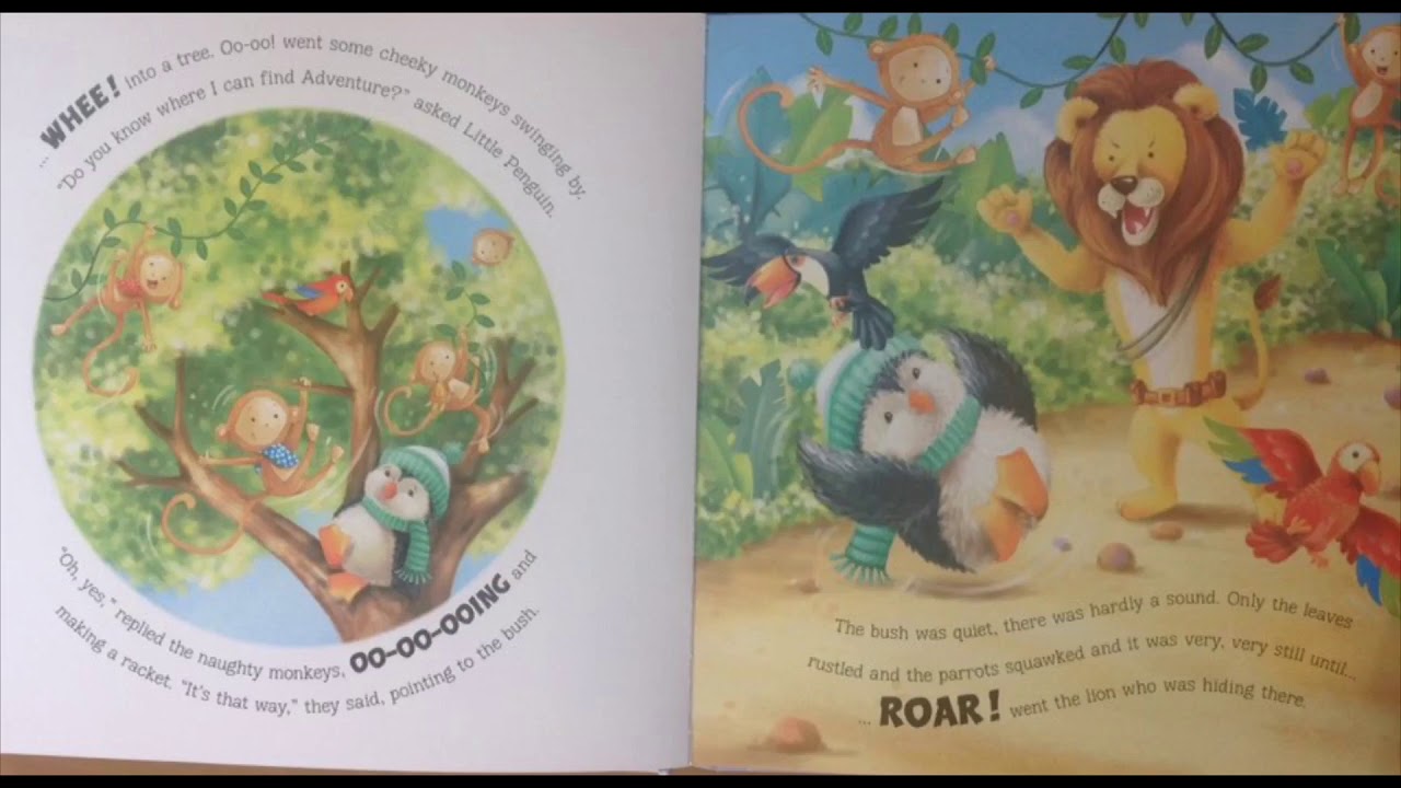 Aunts Amber's Story Time - Little Penguin's Big Adventure