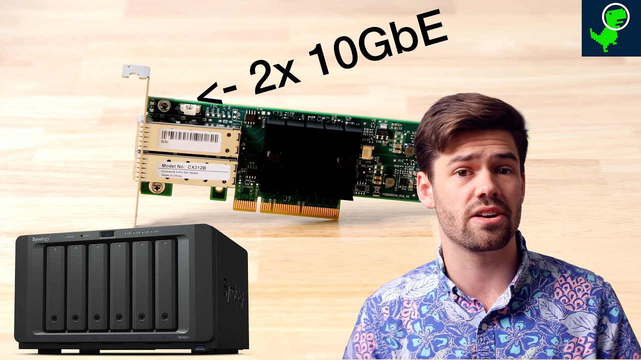 Installing Dual 10GbE SFP+ Card in Synology DS1621+
