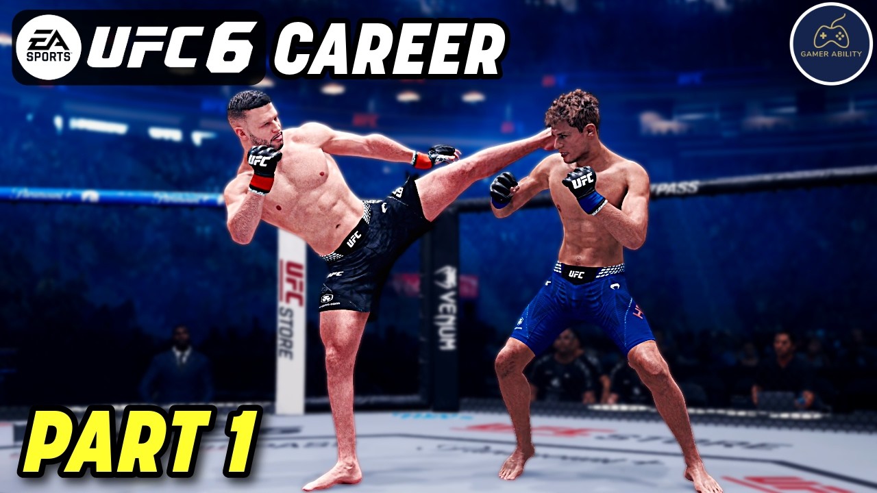 UFC 6 Career Mode Part 1 | A STAR IS BORN! (PS5 Pro)