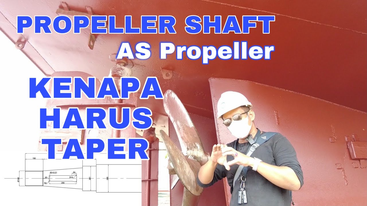 Menghitung Tirus Propeller Shaft