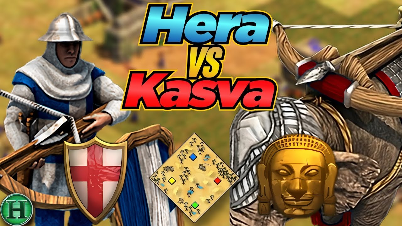 Italians vs Khmers | 1v1 Arabia | vs Kasva | AoE2