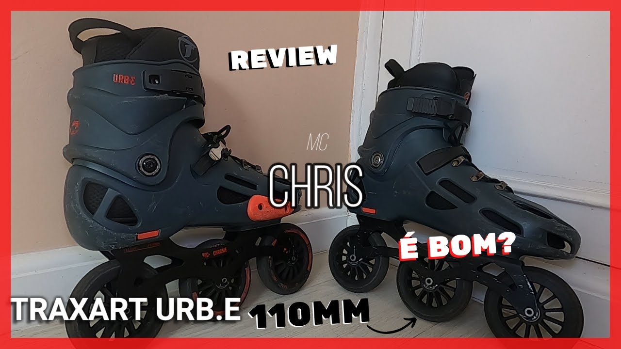 Review do patins URB.E Traxart 110mm | Vale a pena?