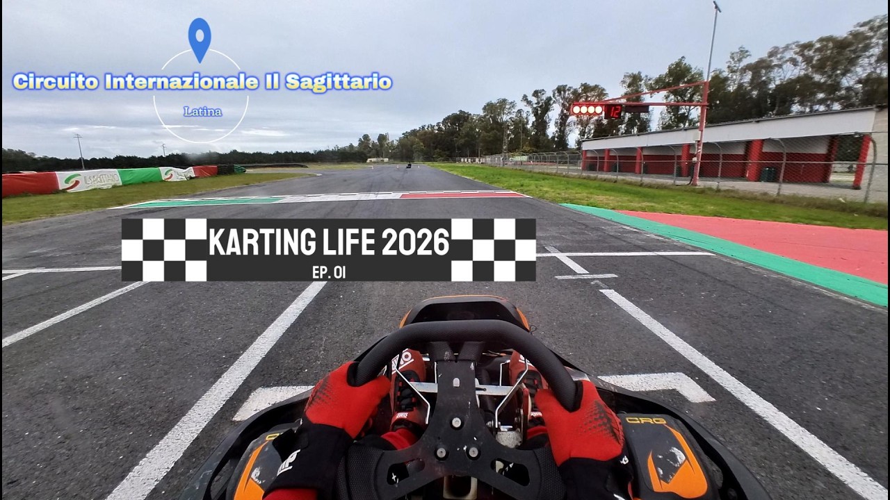 Karting Life 2026 - Ep. 01 - Circuito Il Sagittario (Latina) - Layout Corto - Race Highlights